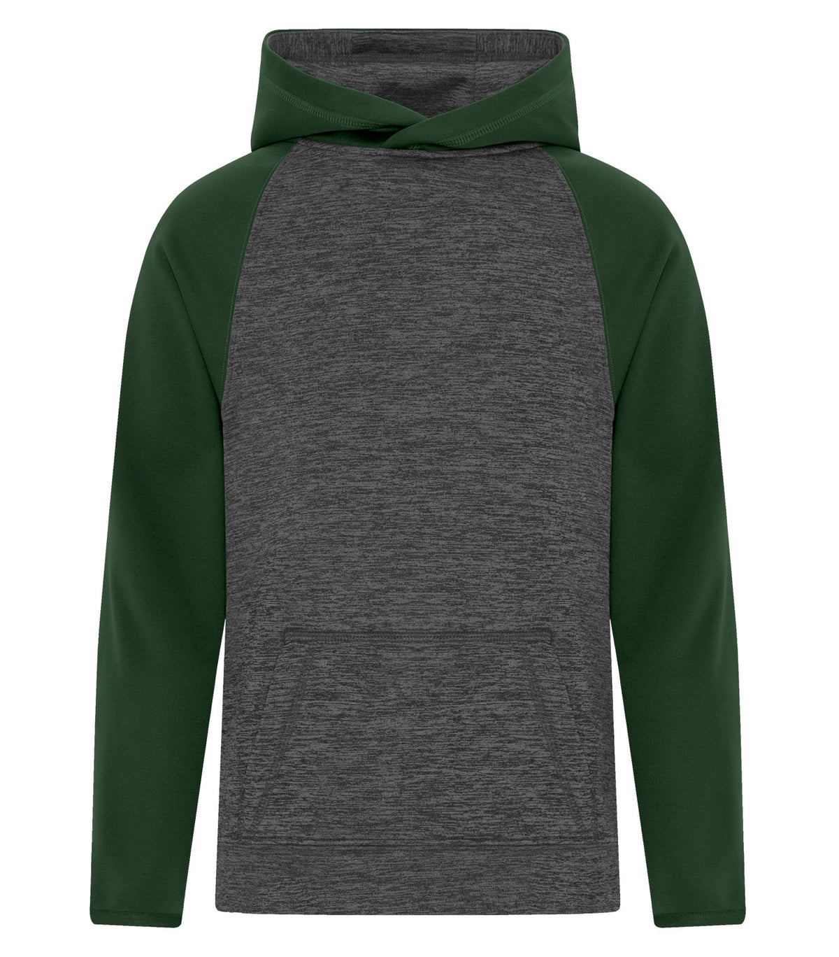 ATC™ DYNAMIC HEATHER FLEECE TWO TONE YOUTH HOODIE